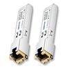 [2 Pack] 1.25/2.5/5/10G SFP+ to RJ45 Transceiver, Copper SFP+ Module, Cat.6a/7, up to 30m, for Cisco SFP-10G-T-S, MikroTik S+RJ10, Ubiquiti UF-RJ45-10G, Netgear AXM765, Netgear, TP-Link, Fortinet view 1