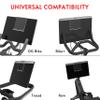 Crostice Tablet Holder Mount Compatible with Peloton Bike & Bike Plus & Row & Tread, Holder for iPad, Phone/Tablet Stand for Most Exercise Bicycle & Treadmill Accessories view 2