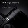 TTArtisan 50mm F1.2 APS-C Manual Focus Large Aperture Lens Compatible with Fuji Fujifilm X XF Mount Black X-A10 X-T3 X-T4 X-H1 X-T200 X-T20 X-T100 X-PRO2 X-PRO3 X-E1 X-E2 X-E2S Black Color view 2