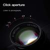 TTArtisan 50mm F1.2 APS-C Manual Focus Large Aperture Lens Compatible with Fuji Fujifilm X XF Mount Black X-A10 X-T3 X-T4 X-H1 X-T200 X-T20 X-T100 X-PRO2 X-PRO3 X-E1 X-E2 X-E2S Black Color view 3