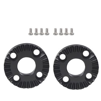 FEICHAO Rosette Mount Aluminum Alloy 20mm 31.8mm for Camera Cage Handle Grip Gimbal Extension (20mm Black 2PCS)