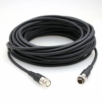 DRRI VariZoom 8 Pin Male to Female Extension Cable for Fujinon and Canon Zoom Controllers