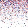 10x8ft 4th of July Backdrop for Photography Red Blue Stars Photo Backdrop White Background for Photography Congratulations Independence Day Party Backdrop USA Patriotic Photo Booth Studio Props view 4