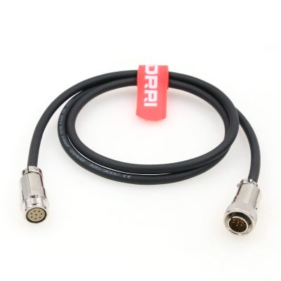 DRRI VariZoom 8 Pin Male to Female Extension Cable for Fujinon and Canon Zoom Controllers