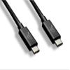 RiteAV (USB-C to USB-C Super USB 4 Gen 3/ Cable 3.3 ft (1M), (Supports 8K) EGPU, 240W / 40Gbps view 2