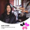 Healvian 3 Pairs Earmuffs Silicone Ear Dryer Ear Protectors for Hairdressing Hair Perm Dye Highlight view 3