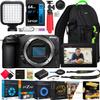 Nikon Z 30 Mirrorless Camera 4K DX Body 1737 Bundle Including Deco Gear Photography Sling Backpack + LED Light + 64GB High Speed Card + Compact Grip/Tripod + Software Kit and Accessories view 1