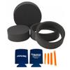 Alpine R2-S65C High-Resolution 2-Way Speaker Set / 6.5" with RKFR65 3-Piece Foam Fast Ring Speaker Enhancement view 2