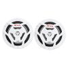 JVC KD-T92MBS JVC KD-T92MBS Marine/Powersports CD Receiver Featuring Bluetooth, Conformal Coated PCB with 1 Pair CS-DR6201MW Marine Speaker 6.5" 2-Way White view 3