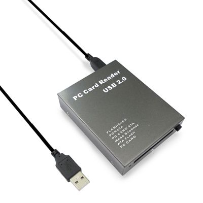 ATA PCMCIA Memory Reader, USB2.0 PC Reader, with Indicator Light, Read , PC ATA , Support Reading 20MB to 20G