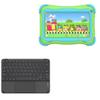 BoxWave Keyboard Compatible with UJoyFeel Android Kids Tablet KIDS706 (7 in) - SlimKeys Bluetooth Keyboard with Trackpad, Portable Slim TouchPad - Jet Black view 1
