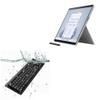 BoxWave Keyboard Compatible with Microsoft Surface Pro 9 - AquaProof USB Keyboard, Washable Waterproof Water Resistant - Jet Black view 1