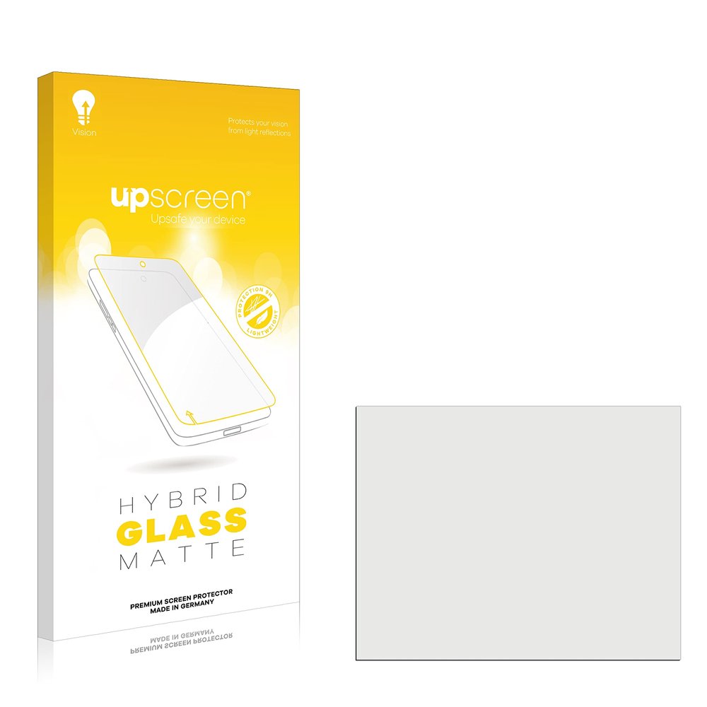 upscreen Matte Screen Protector Glass Film compatible with SINEXE DC06A - Anti-Glare, Anti-Fingerprint, 9H Glass Protection
