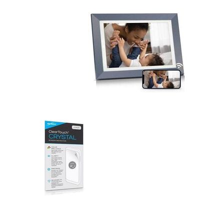 BoxWave Screen Protector Compatible with NexFoto Digital Picture Frame (11 in) - ClearTouch Crystal (2-Pack), HD Film Skin - Shields from Scratches