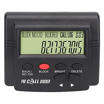 Call Blocker, Phone Blocker, 4000 Groups of Blacklist, Super Filtering Anti Harassment, for Most Landline Phones