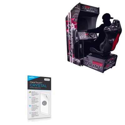 BoxWave Screen Protector Compatible with Creative Arcades Classic Racer - ClearTouch Crystal (2-Pack), HD Film Skin - Shields from Scratches