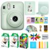 Fujifilm Instax Mini 12 Instant Film Camera Bundle with Accessories (Mint Green) view 1