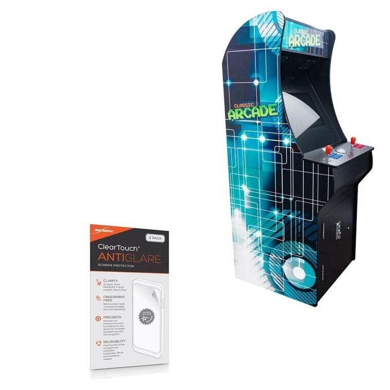 BoxWave Screen Protector Compatible with Creative Arcades 2P Classic - ClearTouch Anti-Glare (2-Pack), Anti-Fingerprint Matte Film Skin