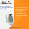 6-Button Control Panel Wall Plate w/Customizable Buttons, Volume Knob, RS232, IR, TCP/IP, Relay Control, Supports PoE, and Web-Based Interface by J-Tech Digital [JTECH-P6] view 3