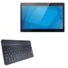 BoxWave Keyboard Compatible with Elo 15-inch I-Series 4 - SlimKeys Bluetooth Keyboard, Portable Thin with Chiclet-Style Keys - Jet Black view 1