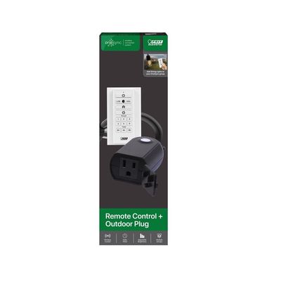 Feit Electric Onesync 1 ft. L Plug Adapter and Remote