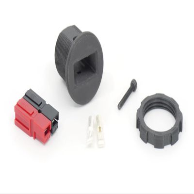 Carbon Composite Panel Mount Adapter w/Backside Nut for Anderson Powerpole (PP15)