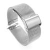 Abanen for Garmin Venu 2 Plus/Venu Sq 2 / Vivoactive 5 Watch Band, 20mm Quick Release Metal Mesh Stainless Steel Wristband Strap for Vivomove Sport/Trend (Silver) view 2