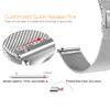 Abanen for Garmin Venu 2 Plus/Venu Sq 2 / Vivoactive 5 Watch Band, 20mm Quick Release Metal Mesh Stainless Steel Wristband Strap for Vivomove Sport/Trend (Silver) view 4