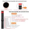 Abanen Watch Bands for Garmin Vivoactive 4S / Vivomove 3S /Venu 2S, 18mm Quick Release Stainless Steel Metal Mesh Women Wristband Strap for Forerunner 255s/255s Music (Black) view 3