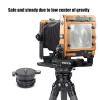SUNWAYFOTO LB-68R 360 Panoramic Leveling Base Tripod Head 22 lbs (10kg) Load Capacity view 3