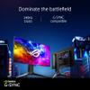 ASUS ROG Swift 271440P OLED DSC Gaming Monitor (PG27AQDM) - QHD (2560x1440), 240Hz, 0.03ms, G-SYNC Compatible, Anti-Glare Micro-Texture Coating, 99% DCI-P3, True 10-bit, DisplayPort,Black view 2
