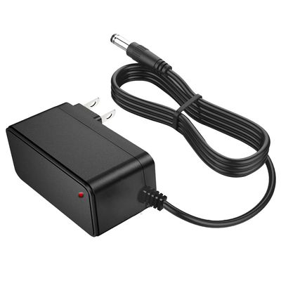 12V 0.5A 500mA Power Supply AC 100~240V to DC 12V 500mA 6W Adapter 12V 0.5A Transformer for CCTV Surveillance System LED Strip Light with 5.5 x 2.5mm 2.1mm Center Positive Tip