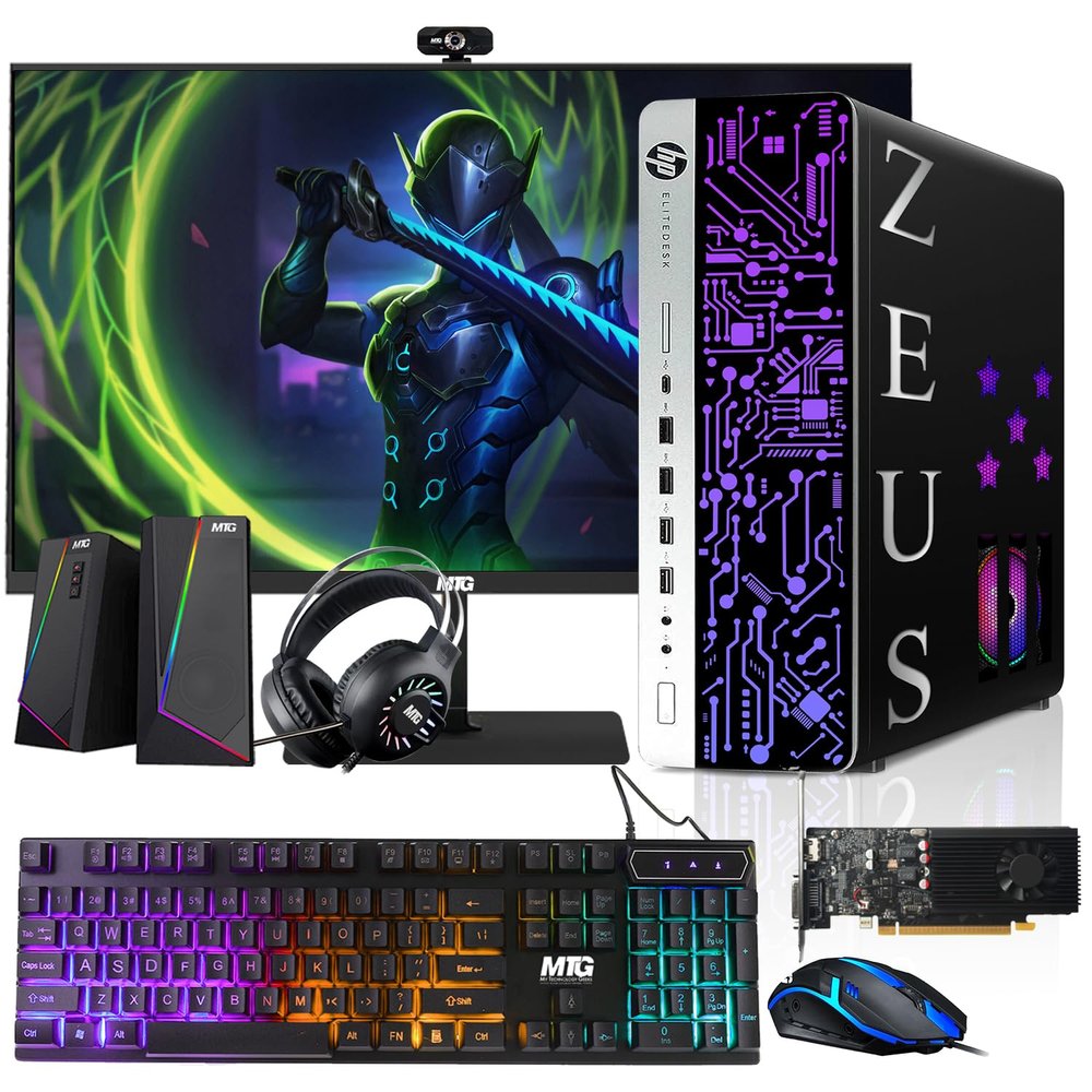 HP G3 Gaming PC, i7, 16GB RAM, 1TB SSD + 4TB HDD, Win 11