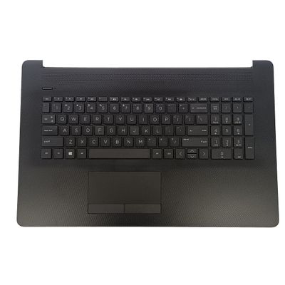 LTPRPTS Replacement Laptop Upper Case Palmrest Non-Backlit Keyboard Non-PTP(73H0) Touchpad Assembly Part for HP Laptop 17-CA 17 by 17T-BY000 17Z-CA100 17z-CA000 L22751-001 6070B1308101 Black