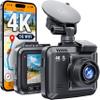 ROVE R2-4K PRO Dash Cam, Built-in GPS, 5G WiFi Dash Camera for Cars, 2160P UHD 30fps Dashcam with APP, 2.4" IPS Screen, Night Vision, WDR, 150 Wide Angle, 24-Hr Parking Mode, Supports 512GB Max view 1