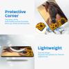 360 Degree Rotation Case for iPad 10th Generation 2022 10.9 Inch, Lightweight TPU with Auto Sleep/Wake Cover for 10.9" iPad 10th Gen 2022 Release A2696 A2757 A2777, Horse Standing Sunflowers Field view 4