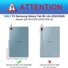 360 Degree Rotation Case for Samsung Galaxy Tab S6 Lite 10.4" 2022/2020, Lightweight TPU with Auto Sleep/Wake Cover for Galaxy Tab S6 Lite SM-P610/P613/P615/P619, Jesus Bible Cross Christian view 2