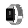 Adjustable Band Compatible for RUIMEN D1 H1/TOOBUR IDW16 IDW20 IDW26/KEEPONFIT IDW21 IDW26 Watch Band Metal Mesh Stainless Steel Wristbands Bracelet Loop Smartwatch Replacement Bands Strap (Silver) view 3
