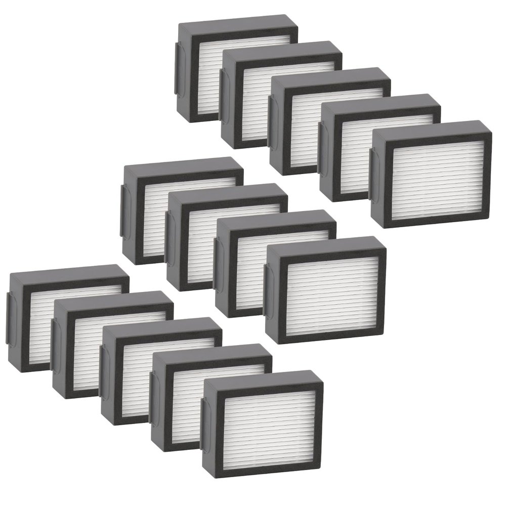 (14 Pack) j9+ j7+ HEPA Filter for iRobot Roomba j7+, j9+, Combo i5+ Combo j5+ Roomba i7 i7+ j7 Plus i3 i3+ i2 i2+ i1 i1+ i4 i6 i6+ i8 i8+ E6 E7 E I & J Series Filters Kit (NOT FOR Combo j7+ j9+ 10 Max