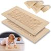 Orzbow Baby Proofing Soft Silicone Vent Cover for Home Wall/Ceiling/Floor Register of Width 5.3" to 5.9", Length 11.3" to 11.9", Child Proof Floor Air Vent Deflector Cover, Easy Install, Khaki, 2 Pack view 1