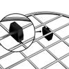SANNO Sink Protector Grid 26" L X 14" W, Kitchen Sink Protector Dish Drying Rack with Stainless Steel Utensil Holder view 3
