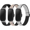 3PACKS Replacement Sport Bands Compatible with Fitbit Inspire 3 Band Nylon Elastic Quick Release Wristbands Breathable Straps Stretchy Loop Bracelet for Fitbit Inspire 3 Fitness Tracker Women Men view 1