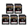 5-Years Data Recovery GIGASTONE 32GB SD Card 5-Pack, 4K Camera Extreme, A2 V30 SDHC Memory Card 4K Full HD Video Compatible with SPYPOINT TACTACAM Trail Camera view 1