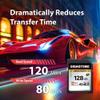 5-Years Data Recovery GIGASTONE 128GB SD Card 2-Pack, 4K Camera Pro MAX, A2 4K SDXC Memory Card High Speed 4K UHD Video Compatible with Canon Kodak Digital Camera, with 2 Mini case view 3