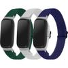 3PACKS Replacement Sport Bands Compatible for Fitbit Inspire 3 Band Nylon Elastic Quick Release Wristbands Breathable Straps Stretchy Loop Bracelet for Fitbit Inspire 3 Fitness Tracker view 1