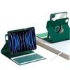 360 Rotatable iPad 10.2 7th 8th 9th Gen /Air3 Pro10.5 Keyboard case, 7-Color Backlight Detachable Transparent Back Cover Bluetooth Keyboard Built-in Pencil Holder (iPad 10.2''/10.5'', Black) view 2