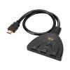 HDMI 3 in 1 Out, 4K HDMI Splitter 3 in 1 Out for HDTV, HDMI 3 Port Video er with Status Indicator, for DVD, STB, PC, DV, DLP Video Projector view 1