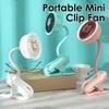 Riloer Bendable Neck 360 Oscillating Cooling Fan USB Powered Dashboard Mount Clip On Cooling Fan w/Sturdy Basement for Dorm, Personal Quiet Fan for Bedroom Car Seat Home Office view 2