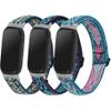 3PACKS Replacement Sport Bands Compatible with Fitbit Inspire 3 Band Nylon Elastic Quick Release Wristbands Breathable Straps Stretchy Loop Bracelet for Fitbit Inspire 3 Fitness Tracker Women Men view 1