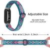 3PACKS Replacement Sport Bands Compatible with Fitbit Inspire 3 Band Nylon Elastic Quick Release Wristbands Breathable Straps Stretchy Loop Bracelet for Fitbit Inspire 3 Fitness Tracker Women Men view 2